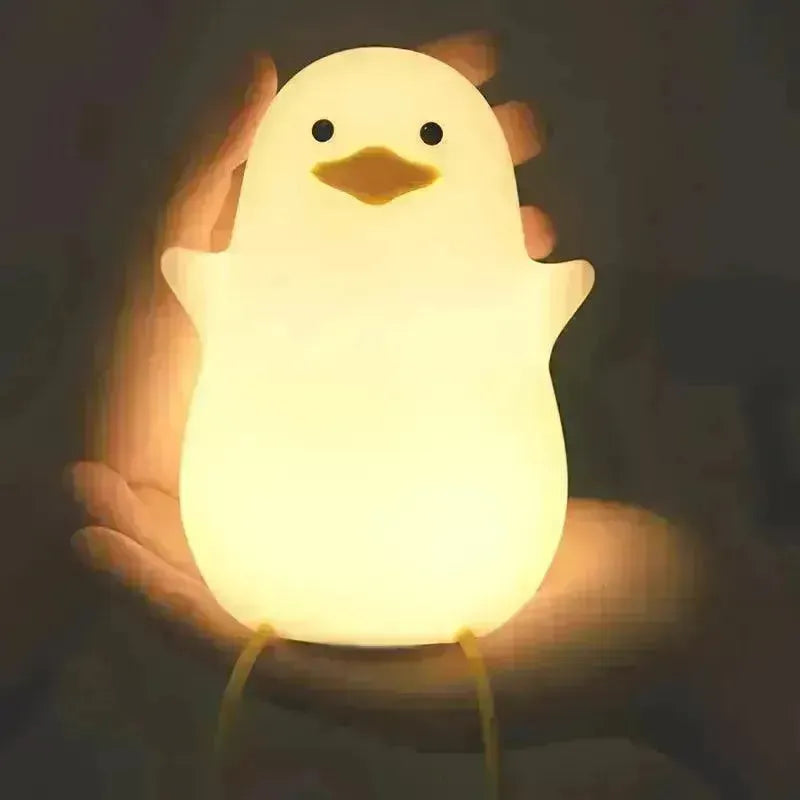 3D Silicon Duck Night Lamp