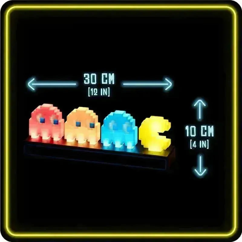 Pacman and Ghosts Voice Controlled Night Lamp