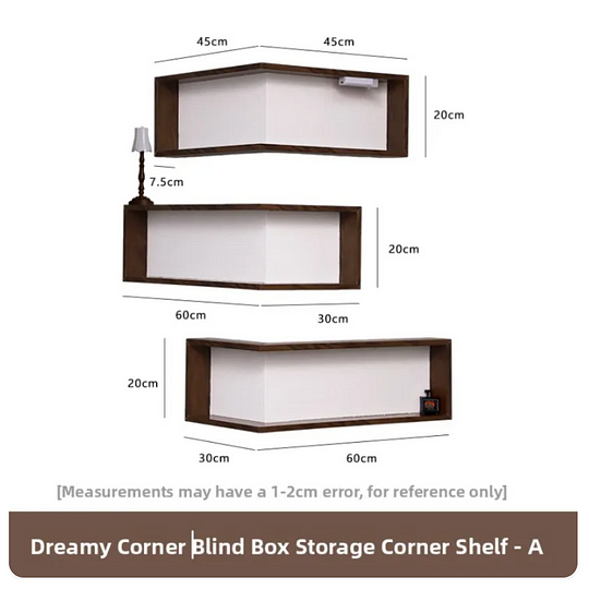 Decorative Wall Hanging & Creative Corner Storage Rack