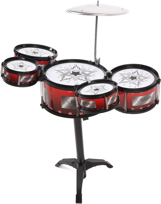 Kids Jazz Drum Set 🥁 | Fun Musical Toy for Creative Play, Rhythm Learning & Endless Entertainment! 🎶