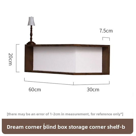 Decorative Wall Hanging & Creative Corner Storage Rack