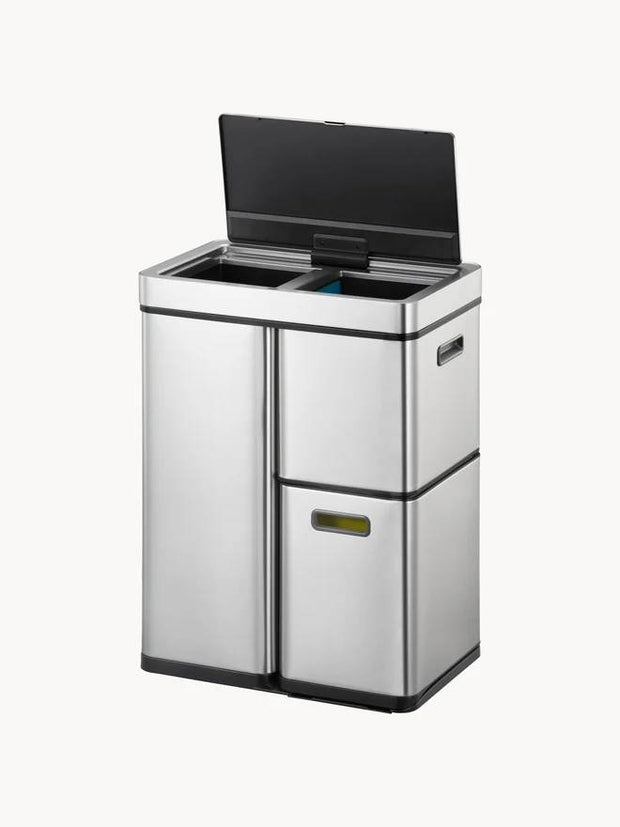 🗑️ Cubo de basura con sensor sin contacto (30 L + 2 × 15 L)