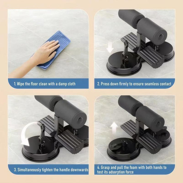 Portable Adjustable Sit-up Trainer