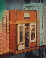 🚂 1940s Railway Carriage Reading Corner Set