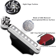 Wind-Powered Hydro LED Light – No External Power Needed for Cars, Motorcycles & Bicycles