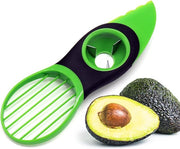 3-in-1 Avocado Slicer – Effortless Peeling, Pitting & Slicing in Seconds