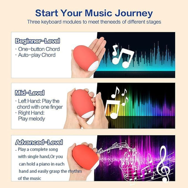 13-in-1 Smart Music Electronic Piano – Portable Educational Instrument for Kids