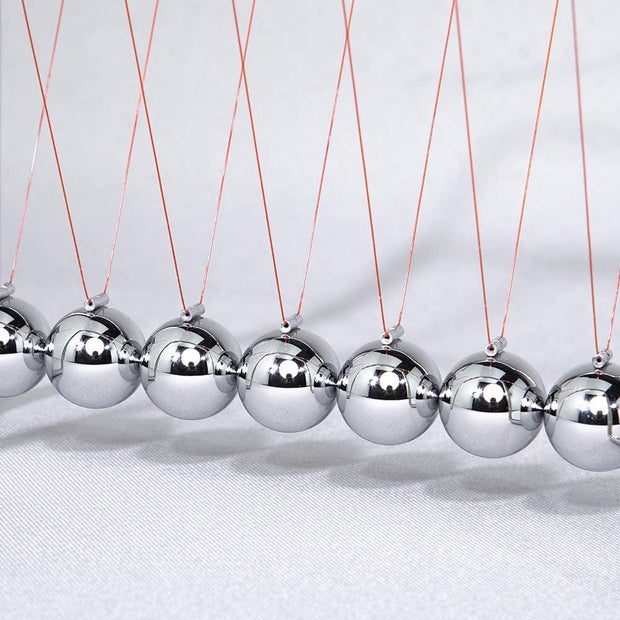 Colorful Newton’s Cradle Desktop Toy