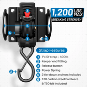 Retractable Tie Down Strap