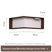 Decorative Wall Hanging & Creative Corner Storage Rack