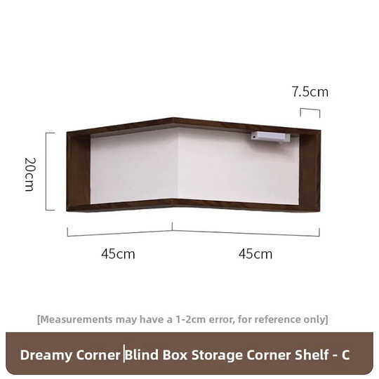 Decorative Wall Hanging & Creative Corner Storage Rack