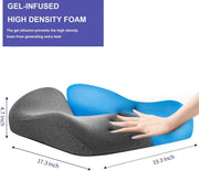Orthopedic Seat Cushion – Sit Smarter, Work Better, Live Pain-Free!✨😌