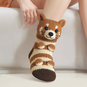3D Knitted Animal Socks – Cozy, Playful, and Full of Personality