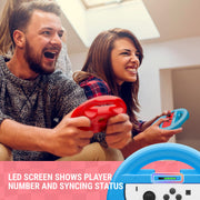 Steering Wheel Set for Nintendo Switch and OLED Joy-Con – Mario Kart