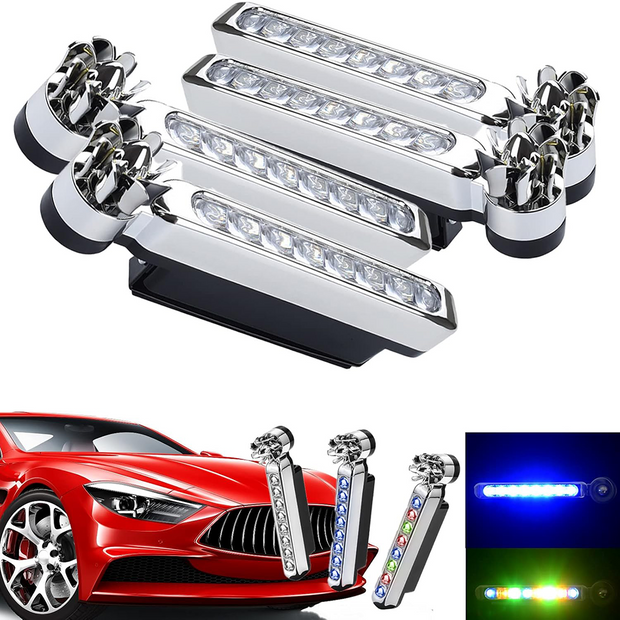 Wind-Powered Hydro LED Light – No External Power Needed for Cars, Motorcycles & Bicycles