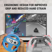 Steering Wheel Set for Nintendo Switch and OLED Joy-Con – Mario Kart