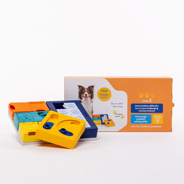 Interactive Dog Treat Puzzle