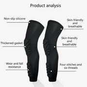 Padded Compression Shin and Knee Sleeve