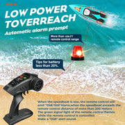 18-Inch Brushless RC Boat – High-Speed 55 KPH Lake Adventure Toy for Adults and Kids