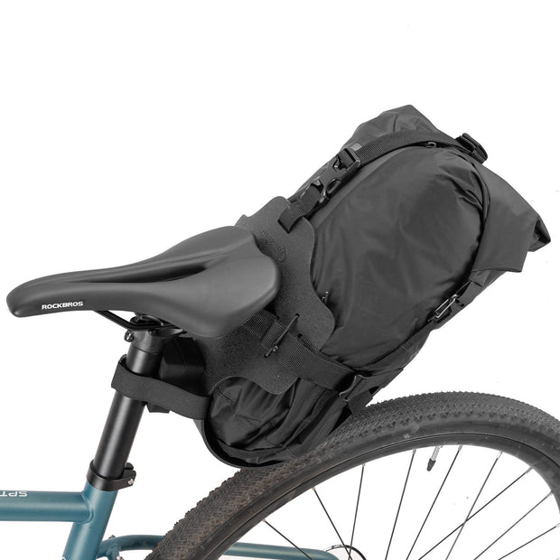 Lightweight Waterproof Compression Bag & Rear Rack Bag – Ideal for Cycling Adventures