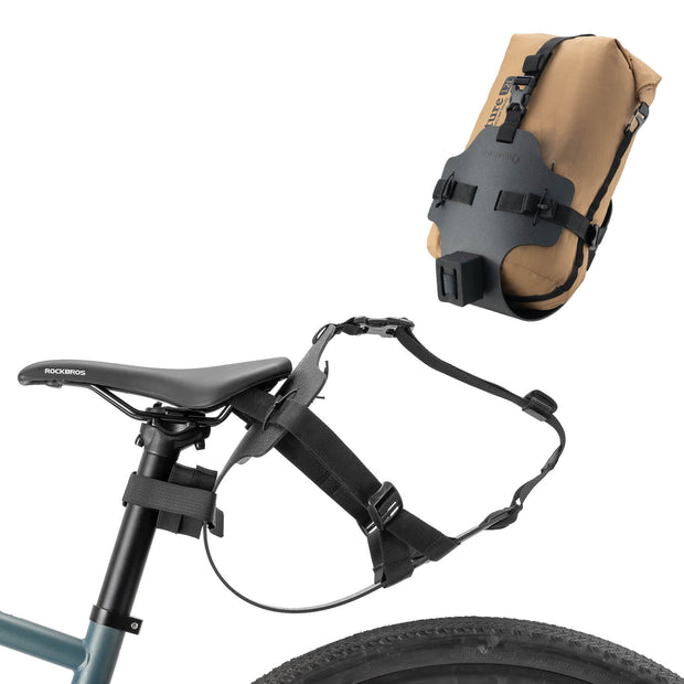 Lightweight Waterproof Compression Bag & Rear Rack Bag – Ideal for Cycling Adventures