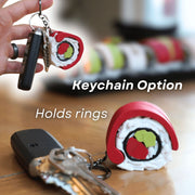 Sushi Smart Organizer  – 7-Piece Weekly Pill Holder with Chopstick Pens & Sticky Notes