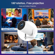 4K Mini Projector – Bring Stories and Movies to Life in Brilliant Clarity