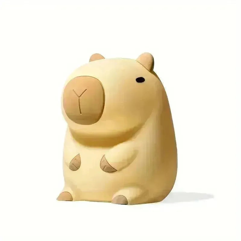 3D Silicon Capybara Night Lamp