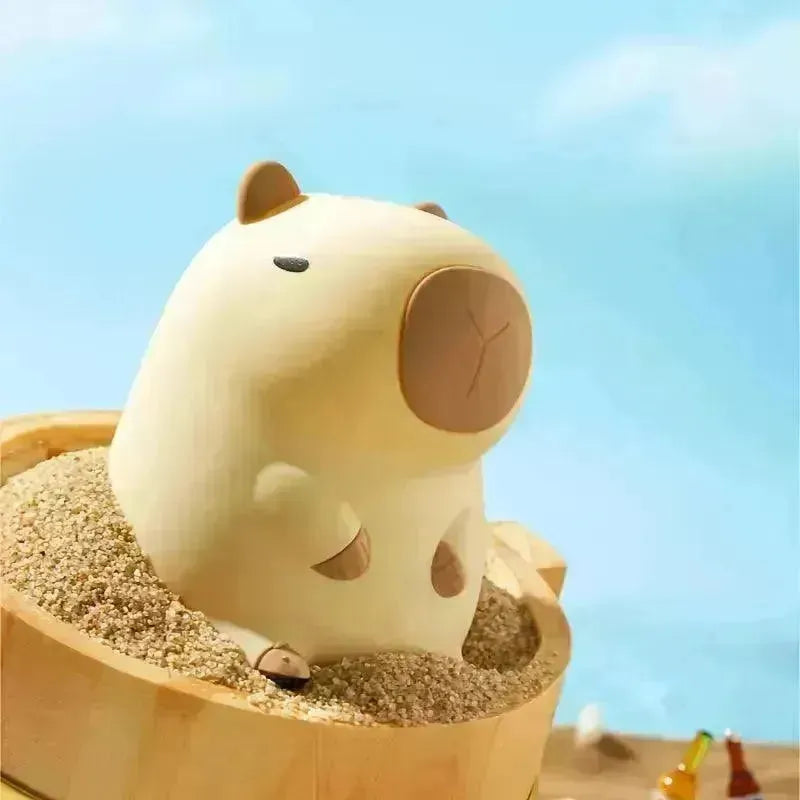 3D Silicon Capybara Night Lamp