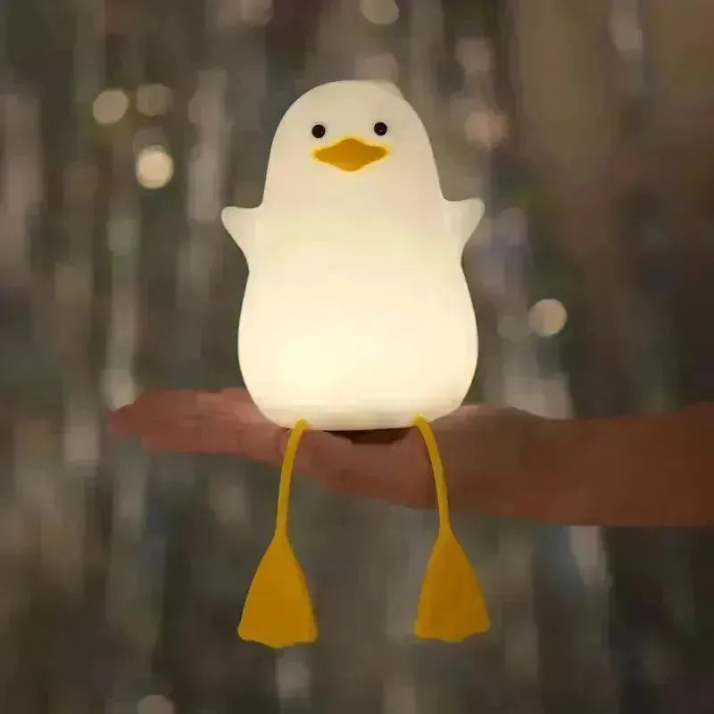 3D Silicon Duck Night Lamp