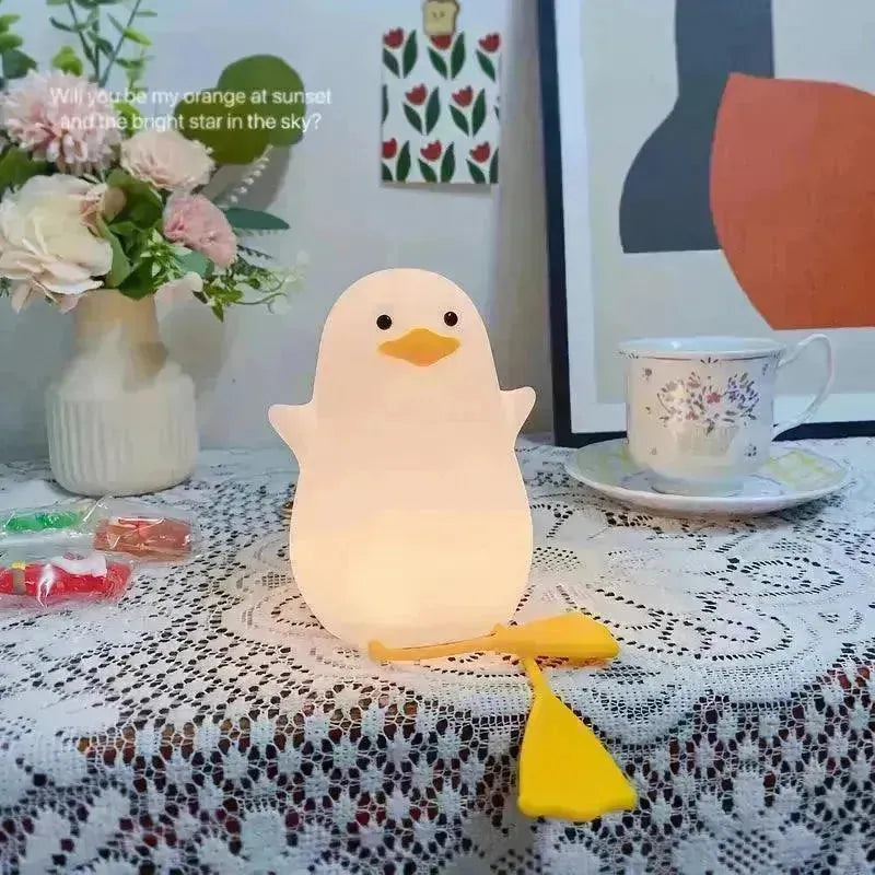 3D Silicon Duck Night Lamp