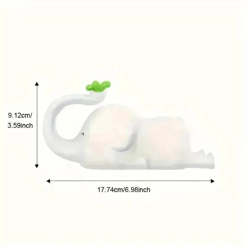 3D Silicon Elephant Night Lamp