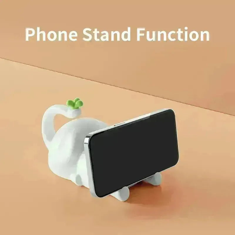 3D Silicon Elephant Night Lamp