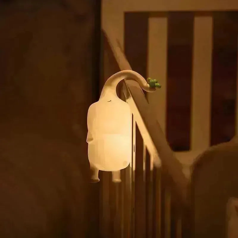 3D Silicon Elephant Night Lamp