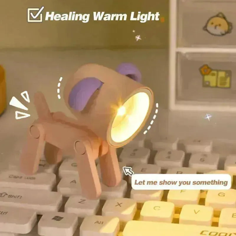 Cute Puppy Desk Light