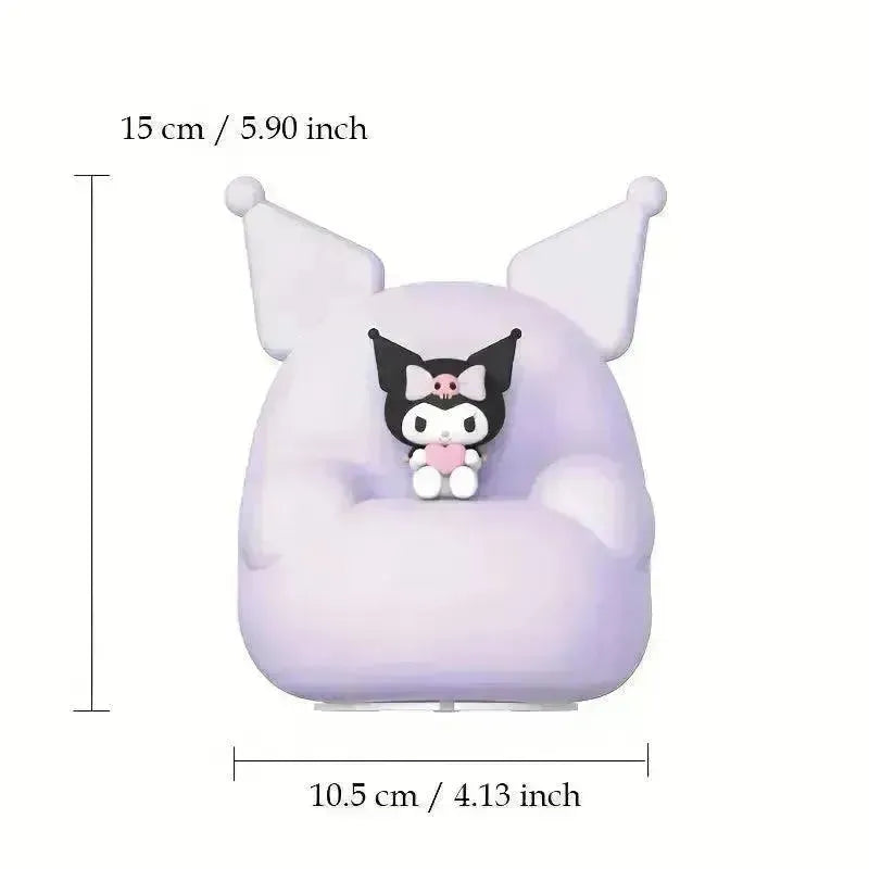 Kuromi sofa remote control night light