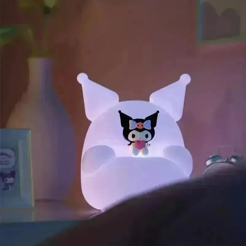 Kuromi sofa remote control night light
