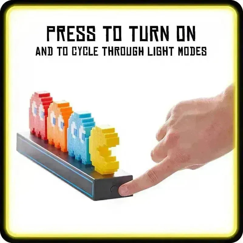 Pacman and Ghosts Voice Controlled Night Lamp