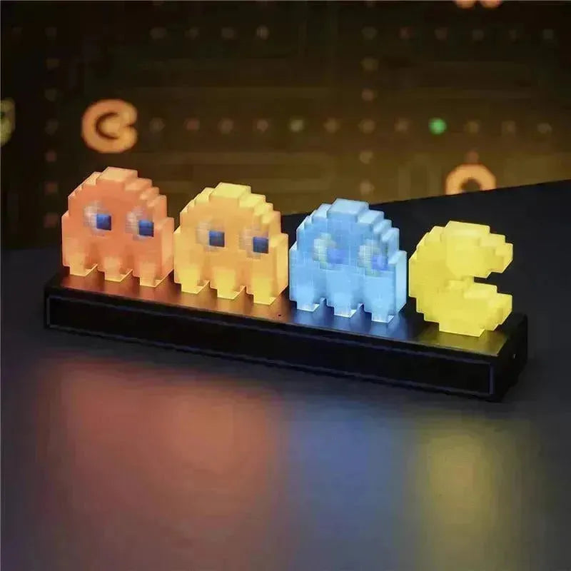 Pacman and Ghosts Voice Controlled Night Lamp
