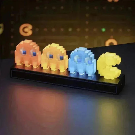 Pacman and Ghosts Voice Controlled Night Lamp