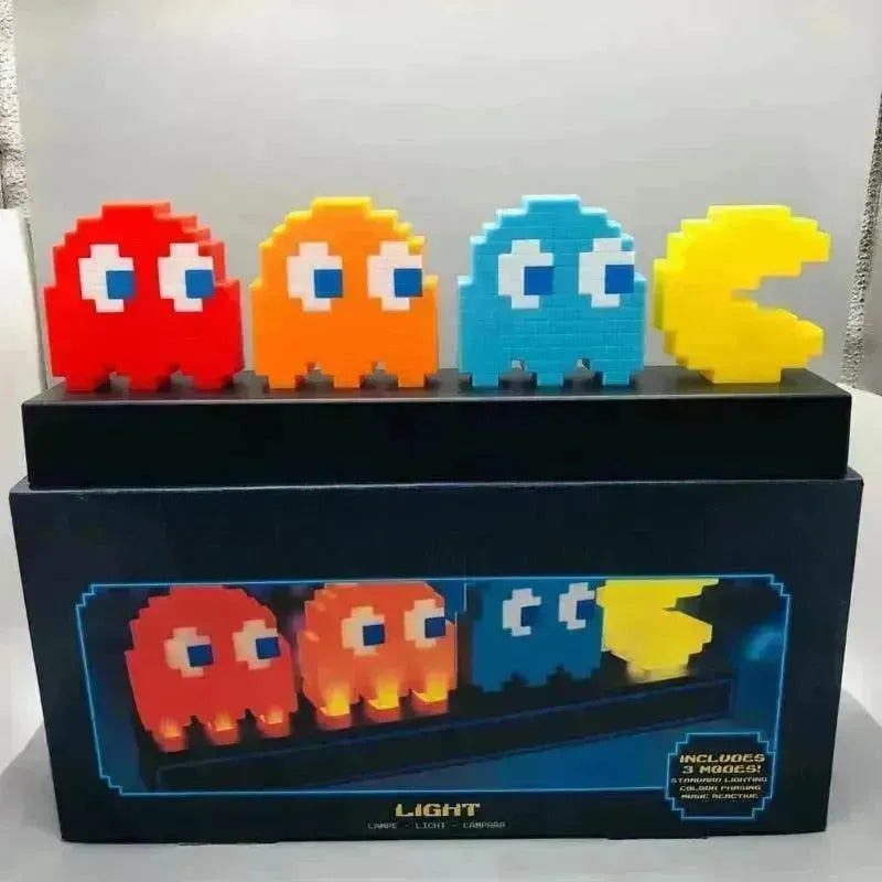 Pacman and Ghosts Voice Controlled Night Lamp