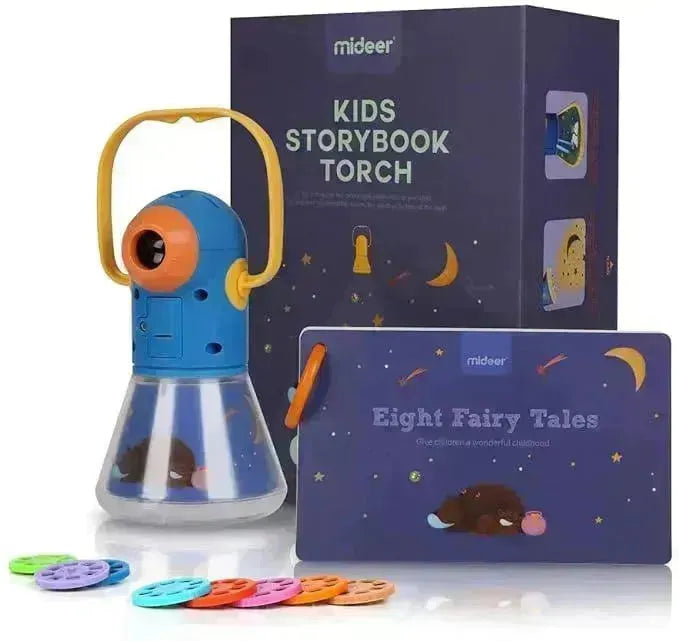 Premium Projector Storybook With In-built Torch