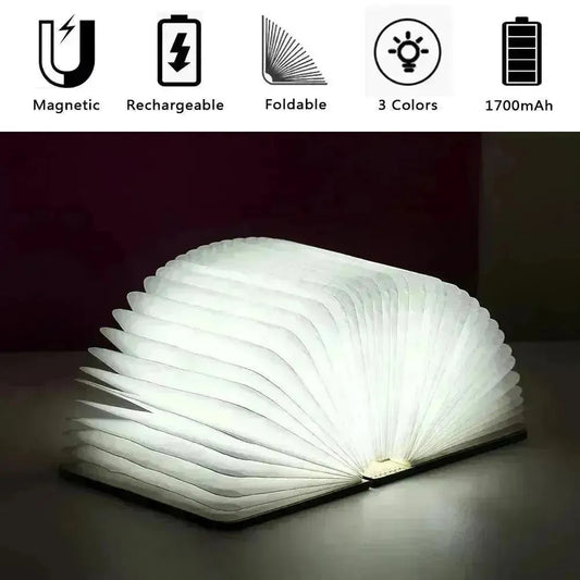 Rechargeable Magnetic Book Light