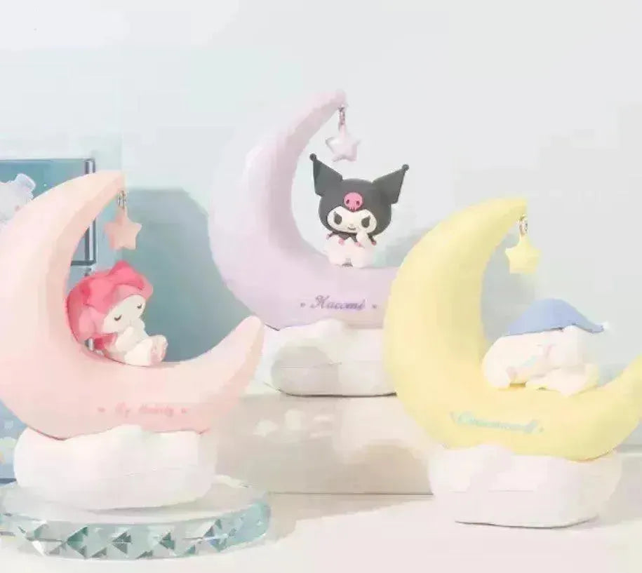 Sanrio Omelette and Coulomb LED moon night light