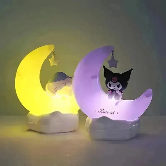 Sanrio Omelette and Coulomb LED moon night light
