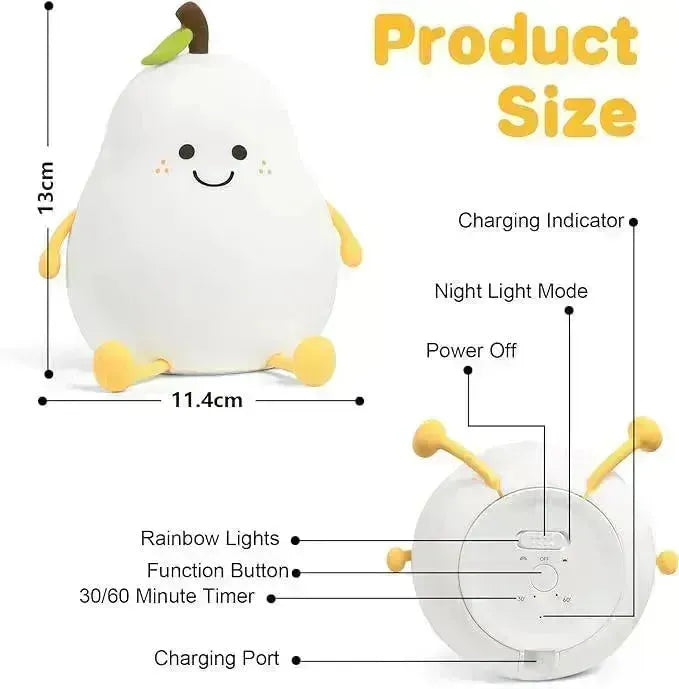 Smiling Pear Night Light