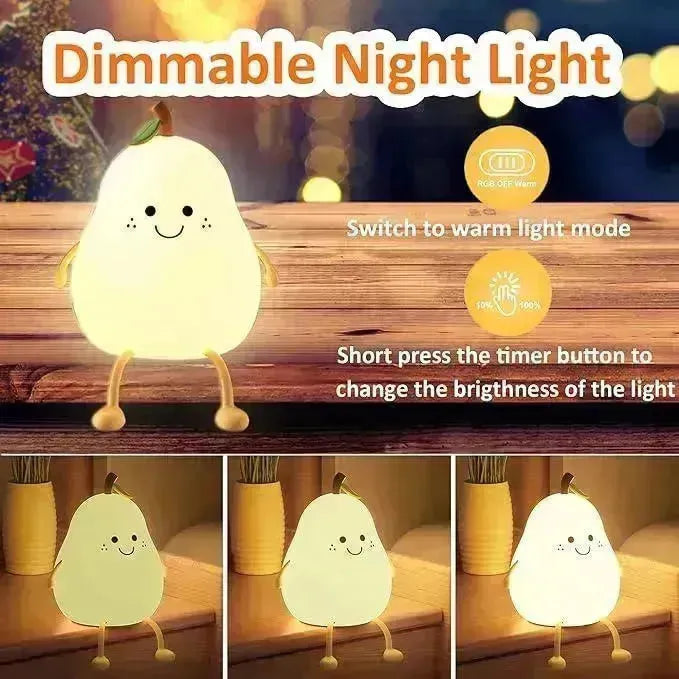 Smiling Pear Night Light