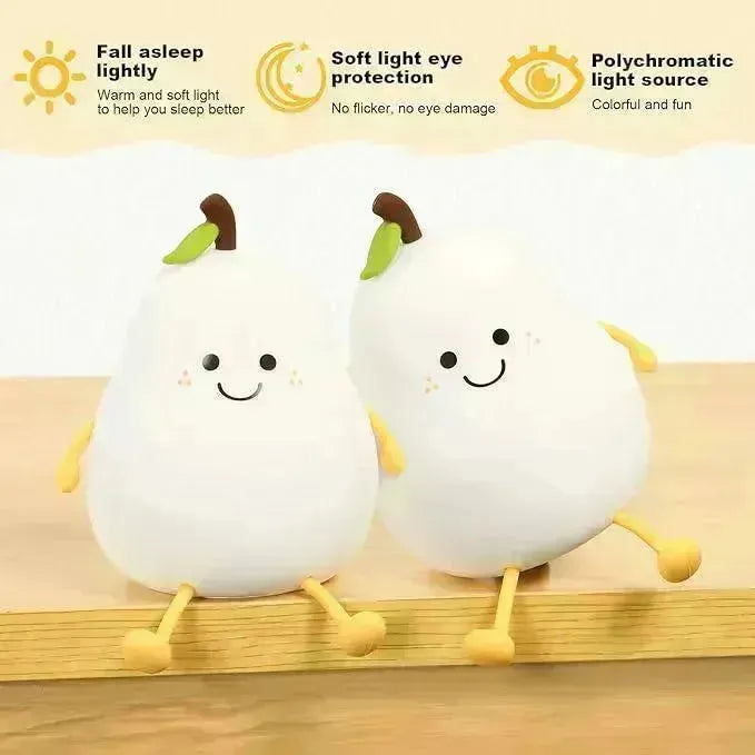 Smiling Pear Night Light