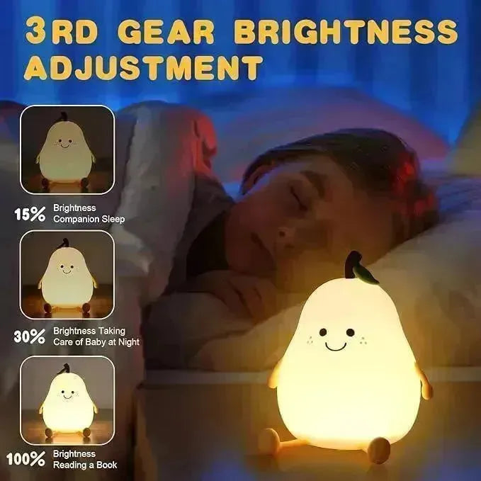 Smiling Pear Night Light