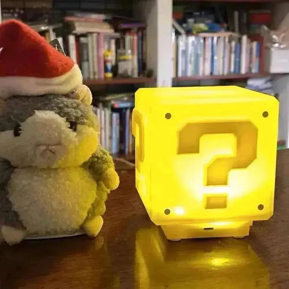 Super Mario Interactive Block Lamp